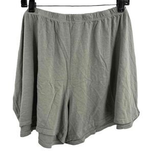 MATE the Label Green Tinsel Organic Cotton Blend Sleep‎ Shorts 3X New